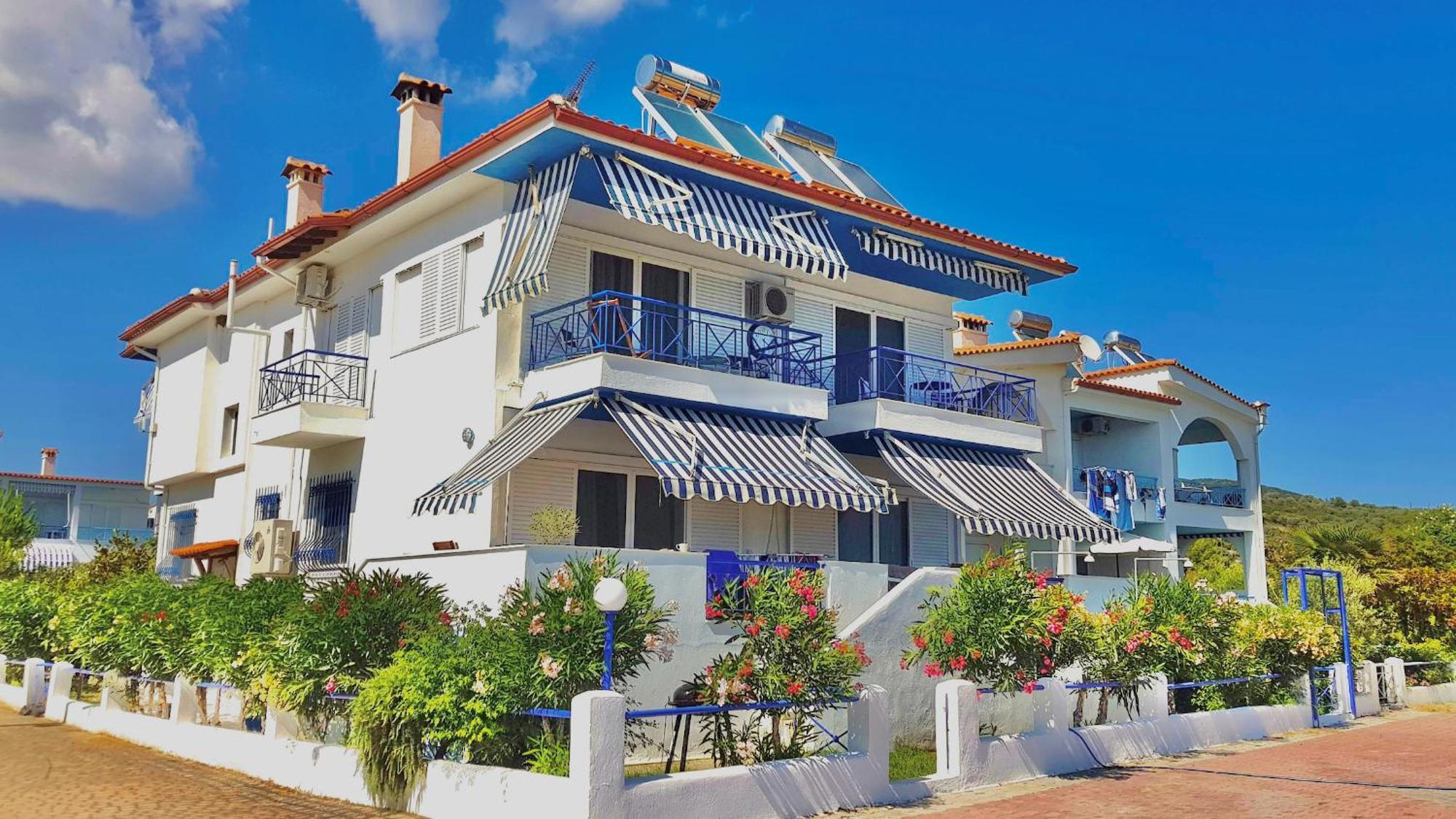 Gerakina Skala Holiday Houses Gerakini Bagian luar foto
